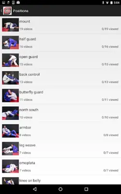 Great Grappling Jiu-Jitsu android App screenshot 2