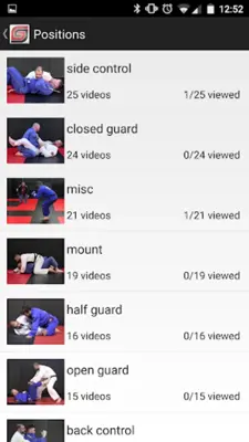 Great Grappling Jiu-Jitsu android App screenshot 8